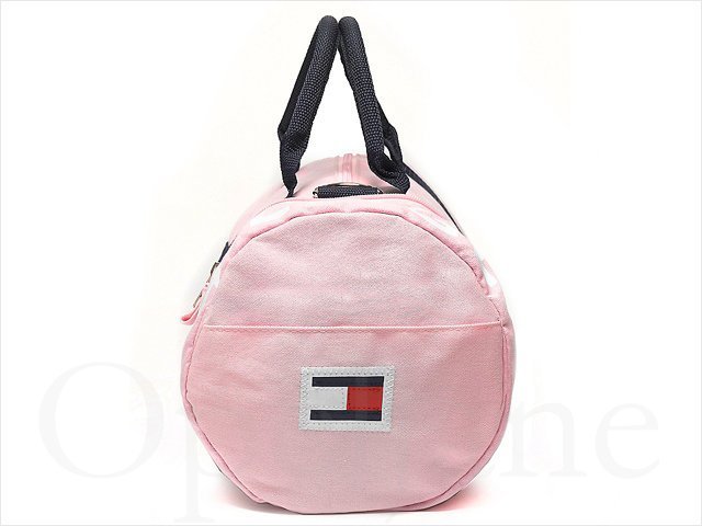 Tommy Hilfiger Bag 拉鍊 小款 粉紅色 休閒運動包 手提包 斜背包 兩用包旅行包 愛COACH包包