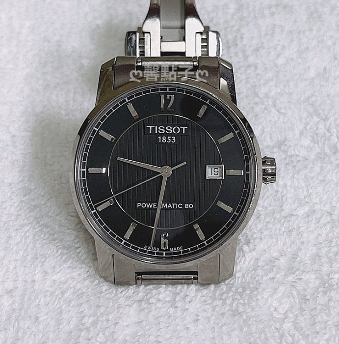 ღ馨點子ღ Tissot 天梭 鈦合金 自動機芯機械男錶 二手整新品 #982771