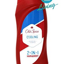 【易油網】【缺貨】Old Spice COOLING 洗髮精+沐浴乳 二合一功能 2in1 原裝進口 #89162