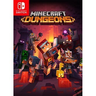 NS Switch 任天堂《我的世界：地下城 英雄版 Minecraft Dungeons Hero Edition》中