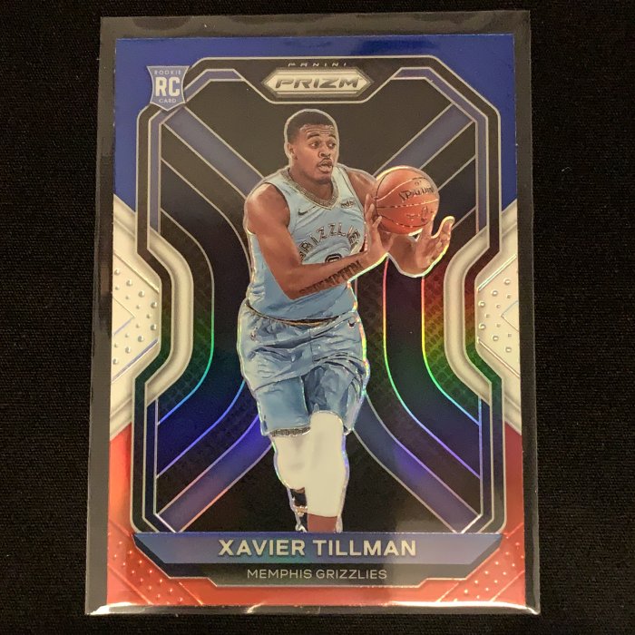 2020-21 PANINI PRIZM_XAVIER TILLMAN 三色亮