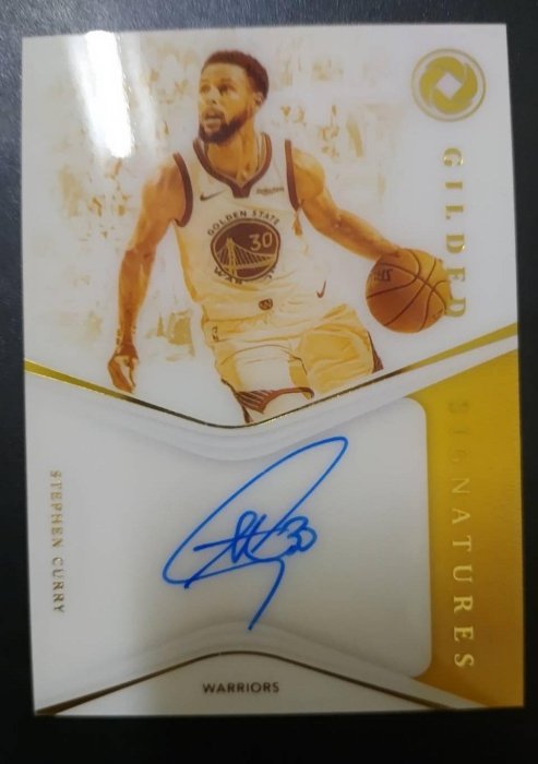 1元起標～2019-20 Stephen Curry opulence auto /10 咖喱柯瑞 金國寶壓克力面簽名卡 金版 限量10張 卡面簽