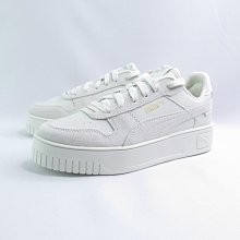 PUMA 39509302 Carina Street SD 女休閒鞋 厚底增高 麂皮 白【iSport愛運動】