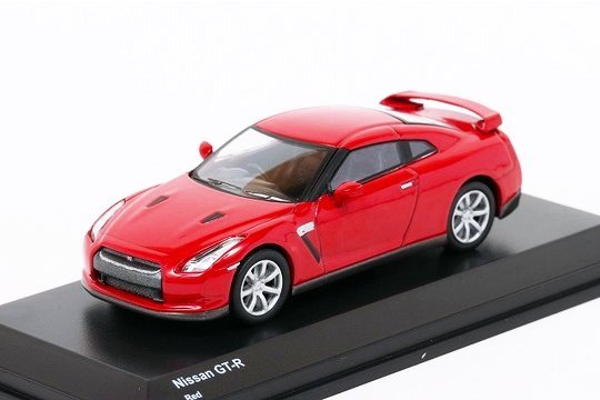 秉田屋】現貨官方精裝版Kyosho 京商Nissan 日產GT-R GTR R35 紅1/64