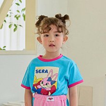 S~XL ♥上衣(BLUE) SERA-2 24夏季 SER240404-075『韓爸有衣正韓國童裝』~預購