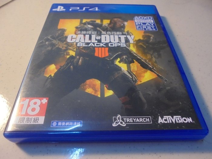 PS4 決勝時刻-黑色行動4 COD Black Ops 4 中文版 直購價800元 桃園《蝦米小鋪》