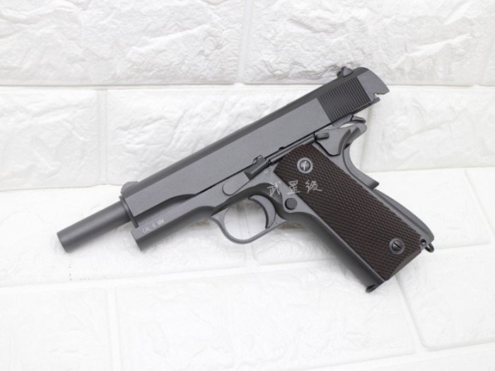 台南 武星級 KWC M1911A1.45手槍全金屬CO2直壓槍 KCB76AH  (BB槍瓦斯槍玩具槍