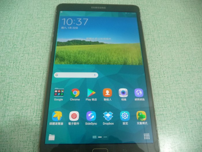 高畫質三星GALAXY Tab S 8.4 SM-T700 WIFI 功能正常| Yahoo奇摩拍賣