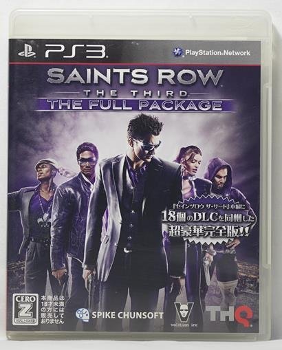 PS3 日版 黑街聖徒 3 完全版 Saints Row The Third THE FULL PACKAGE