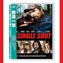 [DVD] - 致命一擊 A Single Shot ( 得利正版 )