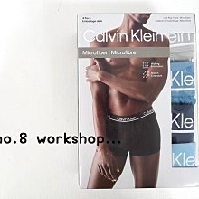 【任2組75折】【Calvin Klein MICROFIBER低腰四角內褲】☆【CKU001X2】(S)四件組