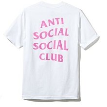【日貨代購CITY】2017AW Anti Social Social Club 短TEE 白粉 LOGO 文字 現貨