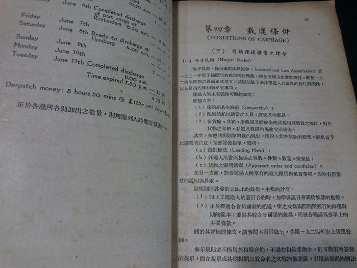 ＊古土金商行＊ 民國42年 海運業務名詞彙釋 招商局企劃委員會出版 招商局輪船股份有限公司 可參考（僅販售黑白影本