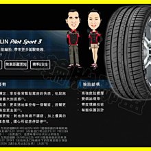 小李輪胎 MICHELIN PS3 米其林 PILOT SPORT 3 215-45-16 215-55-16 歡迎詢價