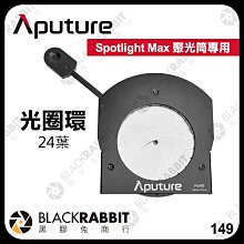 黑膠兔商行【 Aputure Spotlight Max 聚光筒專用 光圈環 24葉 】 聚光燈 攝影燈 棚燈