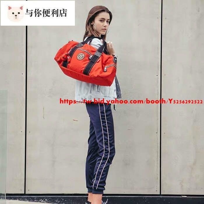 Kipling 猴子包 K00076 黑色 多功能休閒輕量防水斜背 肩背 手提包 運動包 旅行袋 防水-雙喜生活館