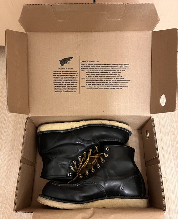 Red Wing Heritage 6''Classic Moc 8179 (二手)美式經典男款皮革工裝靴