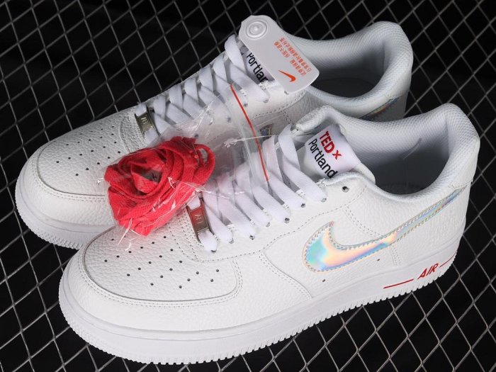 純原TED x Portland x Nk Air Force 1'07 Low 聯名款 空軍一號鐳