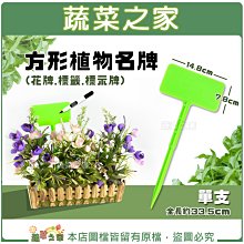 【蔬菜之家滿額免運011-A58】方形植物名牌(花牌.標籤.標示牌) /支 ※不適用郵寄掛號配送