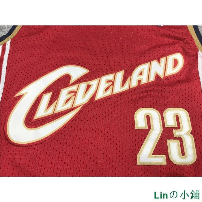 新款推薦 【8種款式】NBA球衣 克利夫蘭 騎士隊 23# 詹姆斯 復古 紅色 籃球衣 運動球衣 可開發票