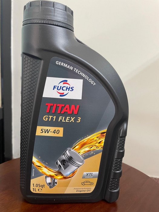 【FUCHS 福斯】TITAN、GT1 PRO C3、5W40、全合成機油、1L/罐、20罐/箱【德國】滿箱區