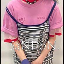 SaNDoN x『BEAMS』好手感印花設計水洗染色夏季限定販售短TEE 230518