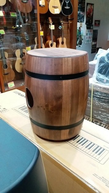 [魔力˙高雄] 美國LP 木箱鼓 威士忌酒桶造型 WHISKY BARREL 小鼓響線 M1406WB 贈木箱鼓袋