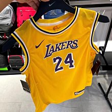 美國NBA籃球運動背心 兒童版 球衣 NIKE 新款 洛杉磯湖人隊 KOBE BRYANT 科比 正版