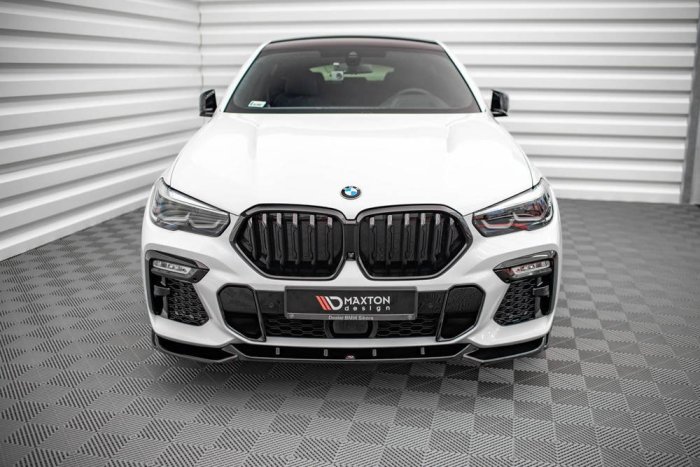 【樂駒】Maxton Design V.1 BMW G06 X6 M-Pack 前下巴 下導流 改裝 套件