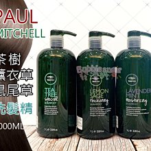 ☆發泡糖 PAUL MITCHELL 肯邦 鼠尾草/薰衣草洗髮精 /茶樹洗髮精1000ML 台南自取/超取