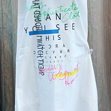[最後折扣出清]國內設計師葉珈伶charinye副牌everysum+ 白色印字樣無袖洋裝