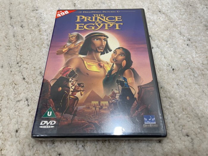 (全新未拆封)埃及王子 The Prince of Egypt DVD(傳訊/協和公司貨)限量特價