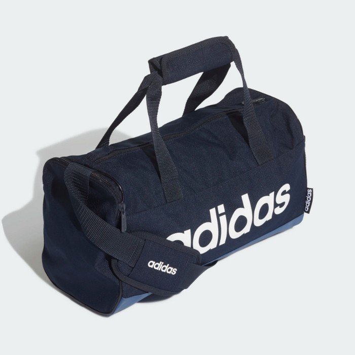 【豬豬老闆】ADIDAS LINEAR DUFFEL BAG 深藍 手拿 側背包 旅遊包 健身包 FM6748