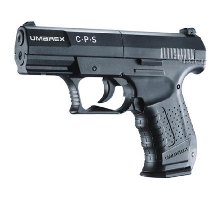 [01] UMAREX WALTHER CPS 4.5mm 喇叭彈 CO2槍 (瓦斯槍BB槍BB彈玩具槍模型槍手槍鉛彈