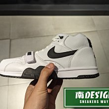 南🔥2023 3月 NIKE Air Trainer 1 慢跑 休閒 緩震 魔鬼氈 男款 白黑 FB8066-100