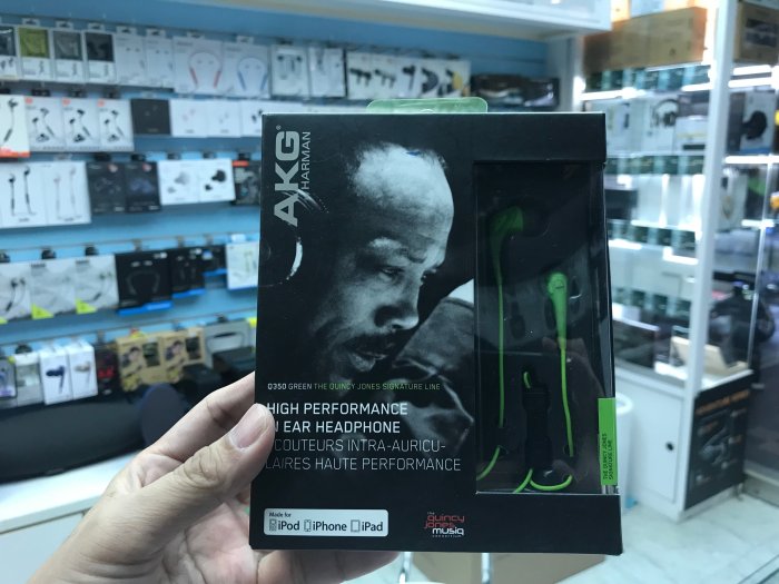 禾豐音響 低音很棒 愛科公司保固貨 AKG Q350 重低音耳道式耳機 另final e3000 e4000