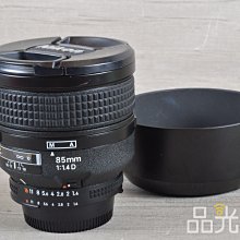 【品光數位】Nikon AF 85mm F1.4 D 定焦 大光圈 人像 #124548