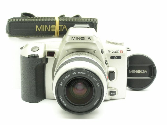 MINOLTA α Sweet S 單眼機身+ AF 35-80mm F4-5.6 變焦鏡頭底片相機組