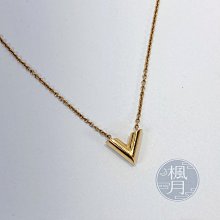 LOUIS VUITTON 路易威登 M61083 Essential V 項鍊 精品項練 配飾 飾品 小物  單品