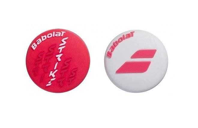 【曼森體育】Babolat Strike Damp 網球拍 避震器 避震粒 2入 白紅