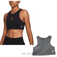 【Dr.Shoes】 Nike Dri-FIT Swoosh 女子 中度支撐 運動內衣 DM0657-010