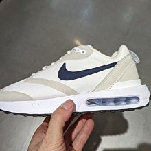 南◇2022 6月 NIKE AIR MAX DAWN 氣墊 拼接 運動 休閒 女款 米灰 深藍 DH5131-100