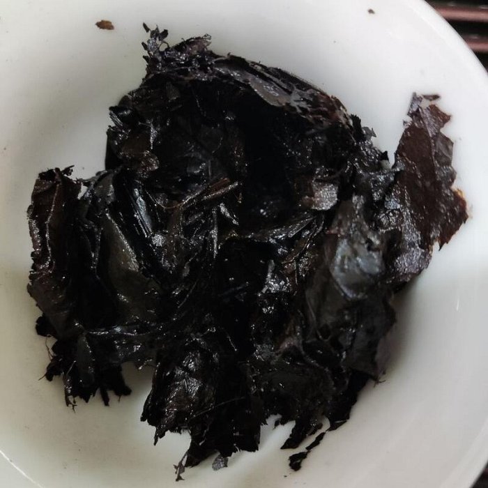 97年雲南古樹97老黃片普洱茶老生茶磚九七藥香磚班章文革磚250g