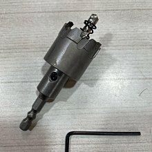 水電DIY 超硬鎢鋼圓穴鋸28mm六角快插接頭/電動起子用鑽孔器