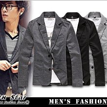 【Men Star】免運費 韓版雙扣修身西裝外套 / 媲美 stage uniqlo a&f g2000 lacoste