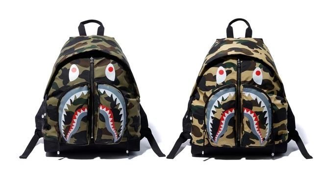 【日貨代購CITY】 APE BAPE 1ST CAMO SHARK DAY PACK 鯊魚 後背包 現貨