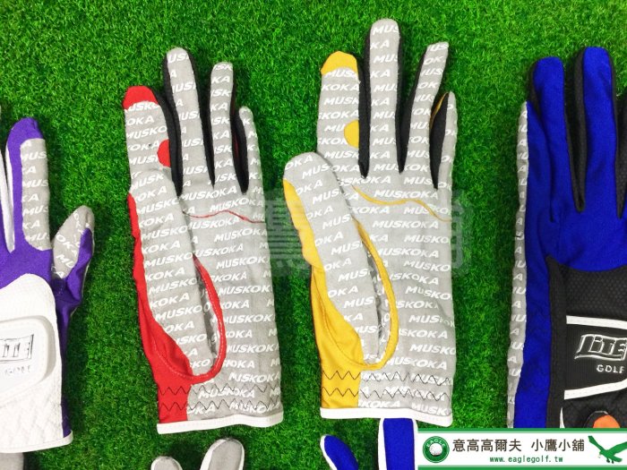 [小鷹小舖] LITE GOLF GLOVE LGV-26 高爾夫 手套 男仕單 矽膠顆粒彈性手套 透氣止滑 戴左/右手