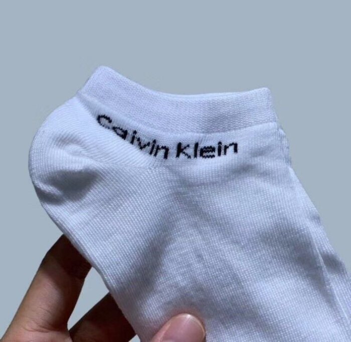 一包10雙 Calvin Klein 純棉短襪