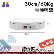 【數位達人】Keystone 可調速 電動轉盤 30cm 60Kg AC供電 / GIF動畫、環物、VR、3D建模掃描