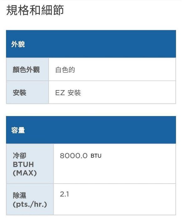 出清！！全新奇異GE 110V 8000BTU窗型冷氣(重量輕可攜式空調、移動式空調，家用、車用、露營用)